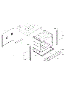 Frame parts for Bosch Wall Oven HBL5720UC/09 from AppliancePartsPros.com