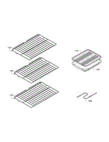Rack parts for Bosch Wall Oven HBL5720UC/09 from AppliancePartsPros.com