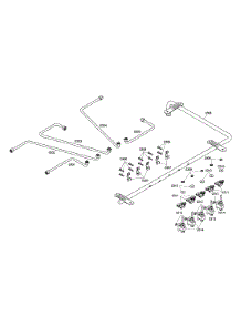 Valves  /  Manifold parts for Bosch Cooktop NGM5624UC/01 from AppliancePartsPros.com