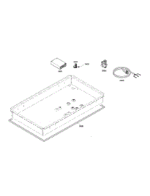 Spark Module  /  Power Cord parts for Bosch Cooktop NGM5624UC/01 from AppliancePartsPros.com