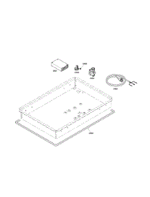Power Cord  /  Spark Module parts for Bosch Cooktop NGM5024UC/01 from AppliancePartsPros.com