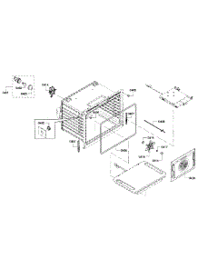 Oven Section parts for Bosch Range HGI8054UC/02 from AppliancePartsPros.com