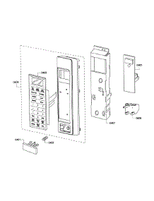 Control Panel parts for Bosch Wall Oven HBL5720UC/08 from AppliancePartsPros.com