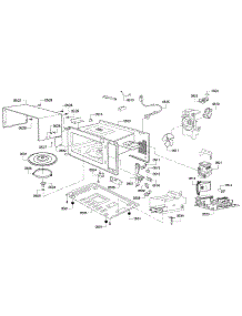 Microwave Assembly parts for Bosch Wall Oven HBL5720UC/08 from AppliancePartsPros.com