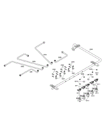 Valves  /  Manifold parts for Bosch Cooktop NGM5654UC/01 from AppliancePartsPros.com