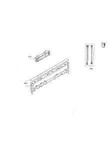 Fascia Panel  /  Power Supply parts for Bosch Dishwasher SHX9ER55UC/01 from AppliancePartsPros.com