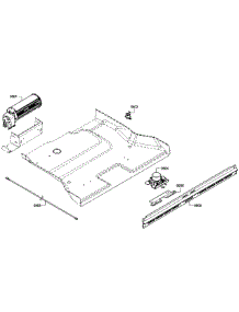 Fan Cooling parts for Bosch Wall Oven HBL5660UC/09 from AppliancePartsPros.com