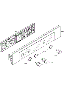 Control Panel parts for Bosch Wall Oven HBL5660UC/04 from AppliancePartsPros.com