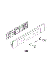 Control Mechanism parts for Bosch Wall Oven HBL5760UC/01 from AppliancePartsPros.com