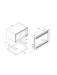 Trim Kit  /  Pan parts for Bosch Wall Oven HBL5760UC/01 from AppliancePartsPros.com