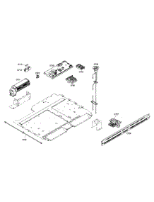 Fan  /  Control Unit  /  Door Latch parts for Bosch Wall Oven HBL5760UC/01 from AppliancePartsPros.com