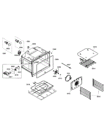 Conv-Oven parts for Bosch Wall Oven HBL5650UC/04 from AppliancePartsPros.com