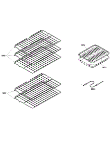 Shelfs parts for Bosch Wall Oven HBL5650UC/04 from AppliancePartsPros.com