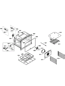 Oven Assembly parts for Bosch Wall Oven HBL5760UC/06 from AppliancePartsPros.com