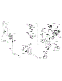 Pump parts for Bosch Dishwasher SHX4ATF5UC/14 from AppliancePartsPros.com