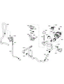 Pump parts for Bosch Dishwasher SHE3ARF5UC/12 from AppliancePartsPros.com