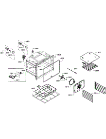 Oven Assembly parts for Bosch Wall Oven HBL5750UC/08 from AppliancePartsPros.com