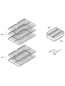 Shelfs parts for Bosch Wall Oven HBL5650UC/02 from AppliancePartsPros.com