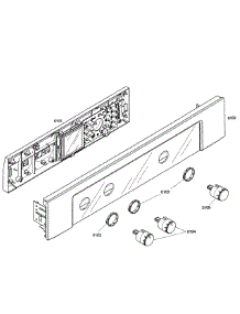 Control Panel parts for Bosch Wall Oven HBL5620UC/04 from AppliancePartsPros.com