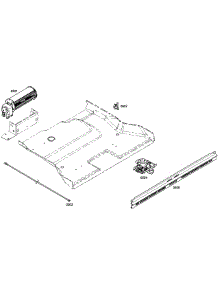 Cooling Fan parts for Bosch Wall Oven HBL5620UC/04 from AppliancePartsPros.com