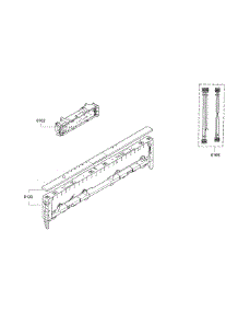 Control Panel parts for Bosch Dishwasher SHX9PT75UC/98 from AppliancePartsPros.com