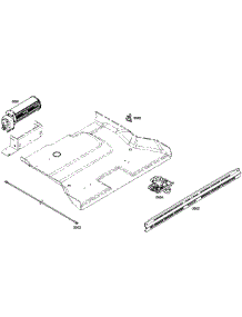 Fan Cooling parts for Bosch Wall Oven HBL5660UC/01 from AppliancePartsPros.com