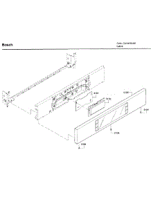 Control Panel parts for Bosch Wall Oven HBL8651UC/02 from AppliancePartsPros.com