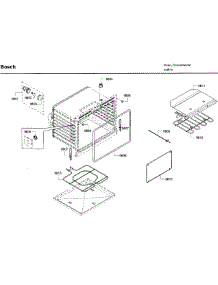 Cavity 2 parts for Bosch Wall Oven HBL8651UC/02 from AppliancePartsPros.com
