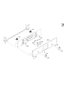 Control Panel parts for Bosch Wall Oven HBN5451UC/01 from AppliancePartsPros.com