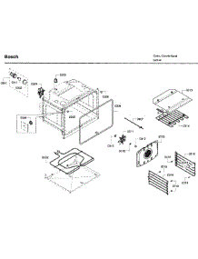 Inner Parts parts for Bosch Wall Oven HBL3460UC/09 from AppliancePartsPros.com