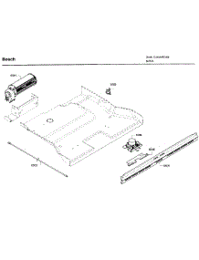 Latch 2 parts for Bosch Wall Oven HBL5650UC/09 from AppliancePartsPros.com