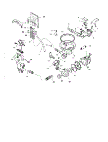 Component Assemblies parts for Bosch Dishwasher SHU5312 from AppliancePartsPros.com