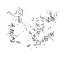Component Assemblies parts for Bosch Dishwasher SHU5315 from AppliancePartsPros.com