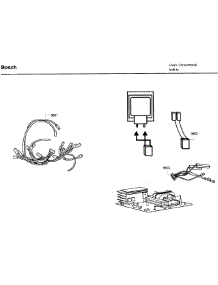 Electrical Parts parts for Bosch Wall Oven HBL5750UC/09 from AppliancePartsPros.com