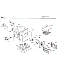 Oven Asy parts for Bosch Wall Oven HBL5750UC/09 from AppliancePartsPros.com