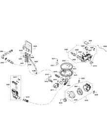 Pump Assembly parts for Bosch Dishwasher SHE55C05UC/61 from AppliancePartsPros.com