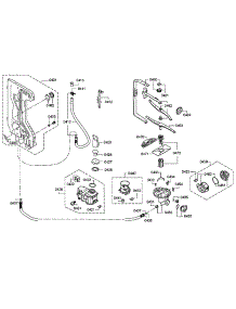 Pump Asy parts for Bosch Dishwasher SGV68U53UC/D5 from AppliancePartsPros.com