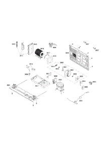 Compressor parts for Bosch Refrigerator B22CS80SNS/03 from AppliancePartsPros.com