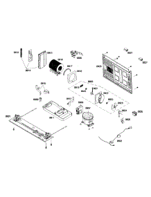 Compressor parts for Bosch Refrigerator B22CS50SNS/01 from AppliancePartsPros.com