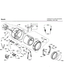 Tub parts for Bosch Washer WFMC3301UC/16 from AppliancePartsPros.com