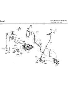 Pump Asy parts for Bosch Washer WFMC8400UC/09 from AppliancePartsPros.com