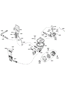 Pump Assembly parts for Bosch Dishwasher SHE55C05UC/58 from AppliancePartsPros.com