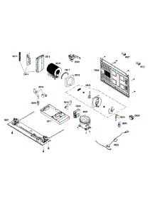 Compressor parts for Bosch Refrigerator B22CS30SNS/02 from AppliancePartsPros.com