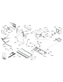 Compressor parts for Bosch Refrigerator B22CT80SNS/01 from AppliancePartsPros.com