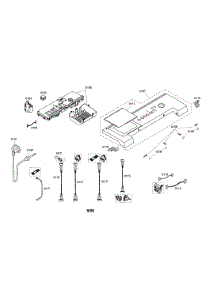 Facia Panel parts for Bosch Washer WFMC3301UC/02 from AppliancePartsPros.com