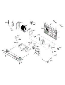 Compressor parts for Bosch Refrigerator B22CS80SNS/04 from AppliancePartsPros.com