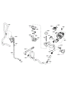 Pump Assembly parts for Bosch Dishwasher SHX3AR56UC/12 from AppliancePartsPros.com