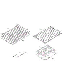 Rack Assembly parts for Bosch Wall Oven HBLP451RUC/01 from AppliancePartsPros.com