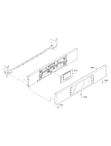 Control Panel parts for Bosch Wall Oven HBLP451UC/01 from AppliancePartsPros.com