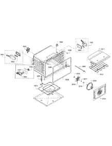 Cavity parts for Bosch Wall Oven HBLP451UC/01 from AppliancePartsPros.com